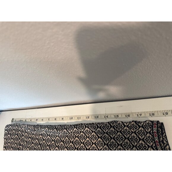 Umgee Womens Top Sz S/M Black Geometric Print Oversized Tunic Boho Beachy Resort - Picture 8 of 10